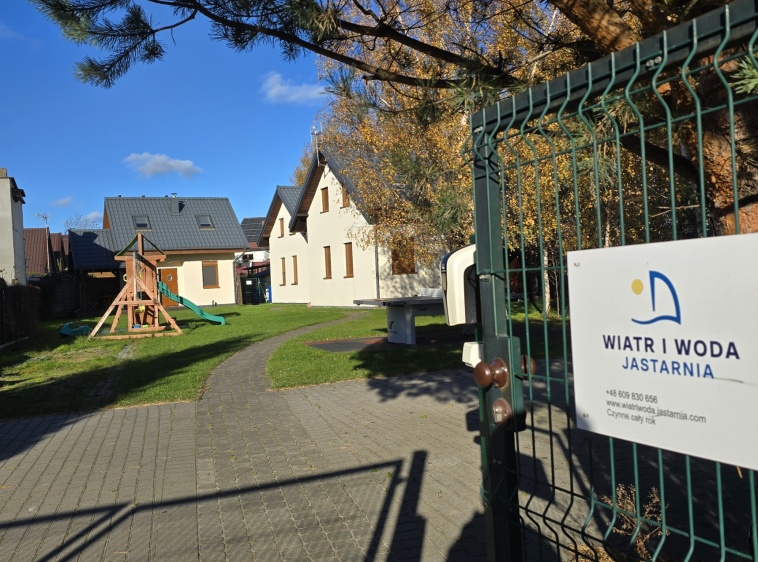 Luksusowy Domek nad Zatoką wjazd do Wiatr i Woda 