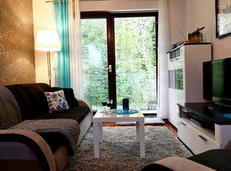 Apartament Turkus Apartament Turkus - Salon