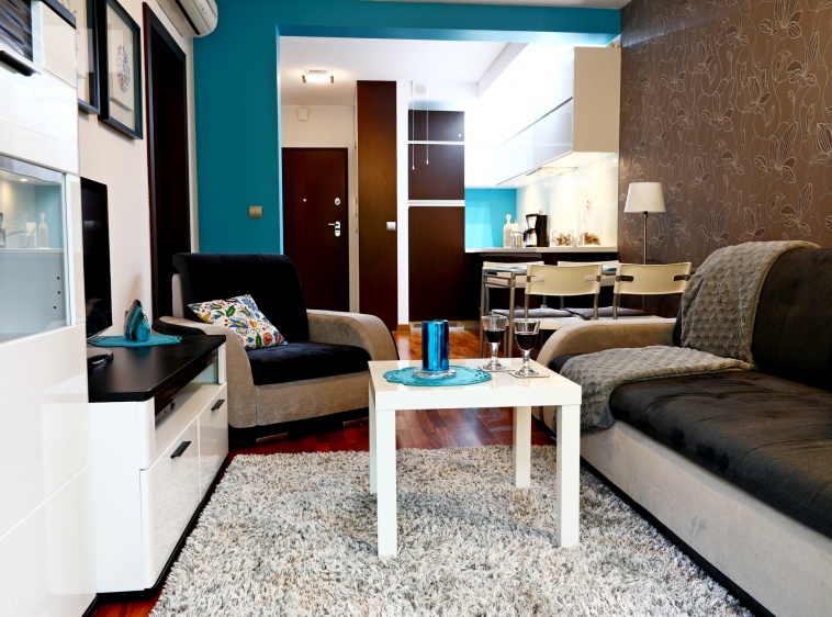 Apartament Turkus Apartament Turkus - Salon