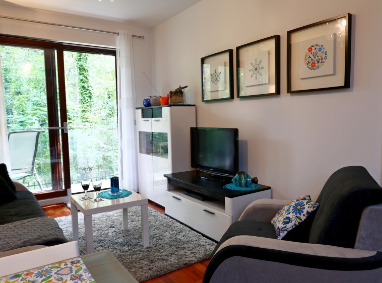 Apartament Turkus Apartament Turkus - Salon