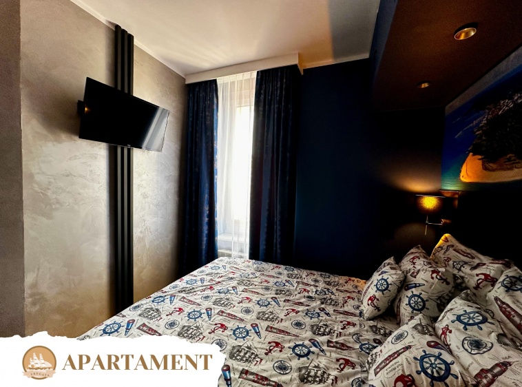 Pokoje Gościnne "Fregata" Apartament - sypialnia
