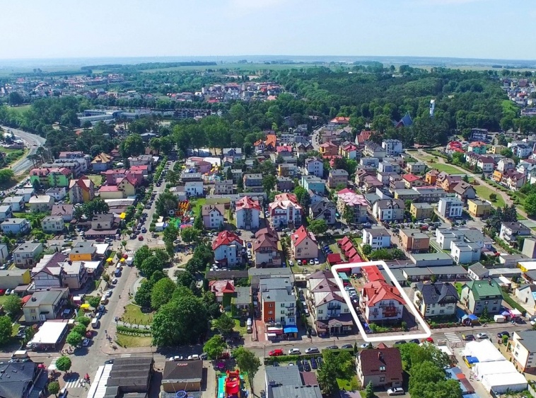 FAMILY INN Nasz obiekt - widok z lotu ptaka