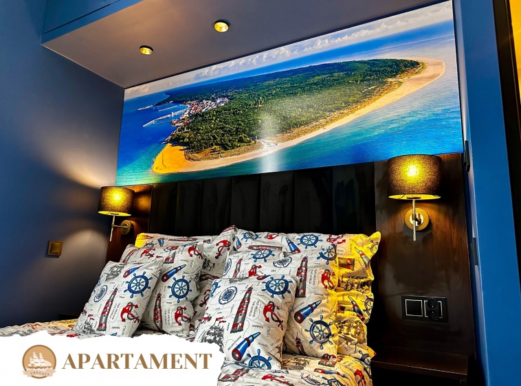Pokoje Gościnne "Fregata" Apartament - sypialnia